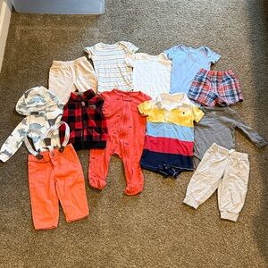 Colorful Baby Clothing Set Size 9 month